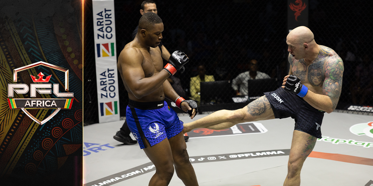 Justin Clarke’s Striking Output Earns Him Spot In PFL Africa Heavyweight Final