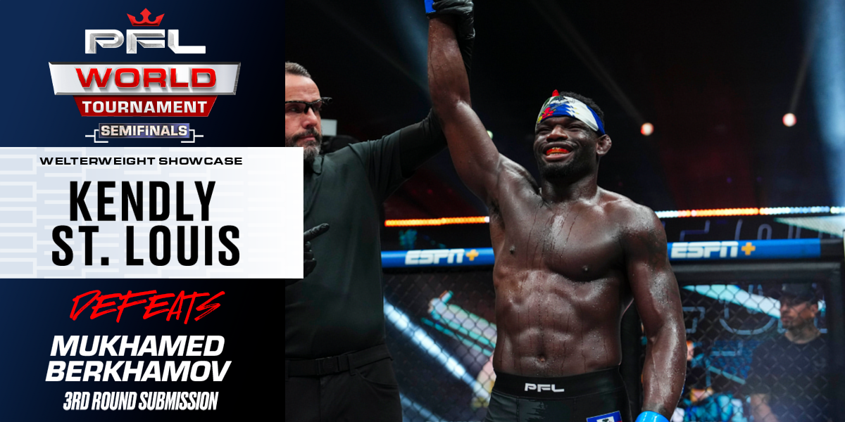 Kendly St. Louis extends winning streak with late submission victory