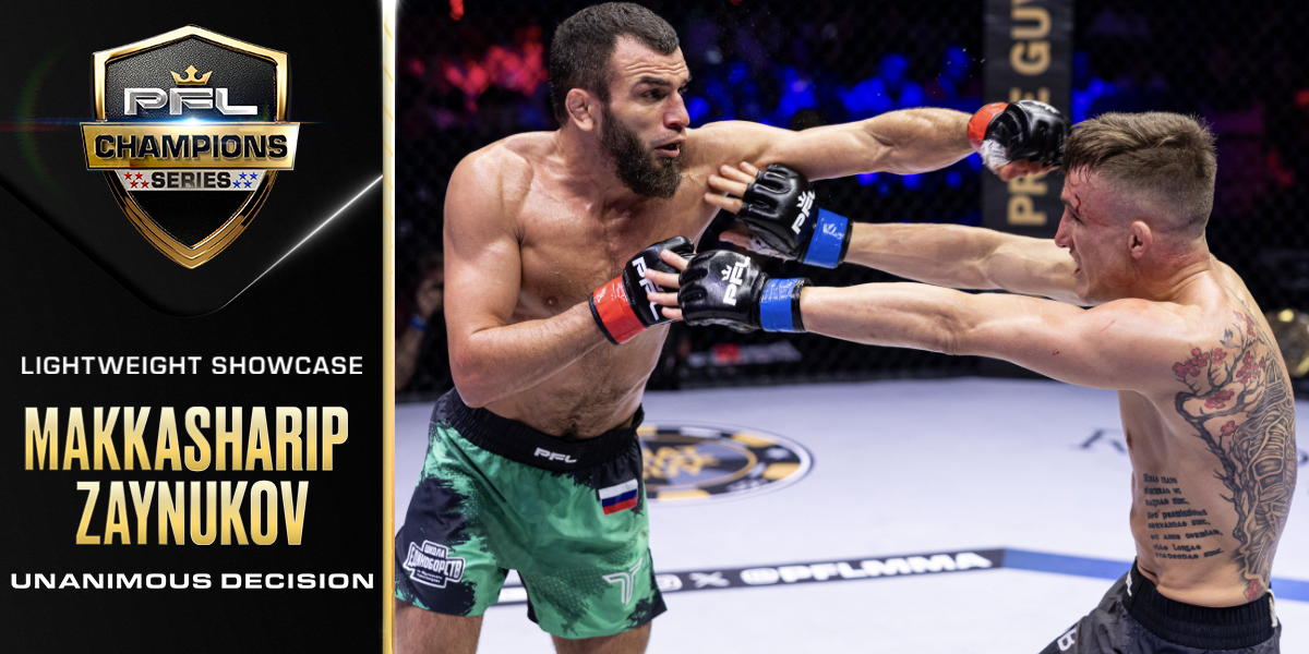 Makkasharip Zaynukov scores decision win in tactical battle