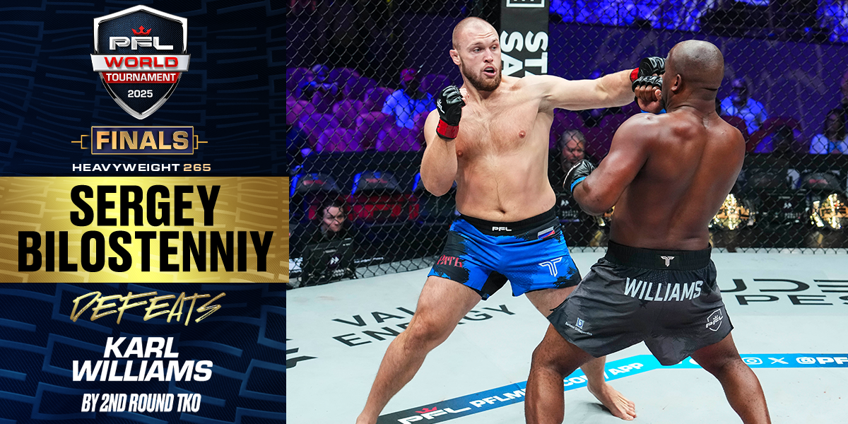 Sergey Bilostenniy Claims Another Stoppage With Single Left Hook