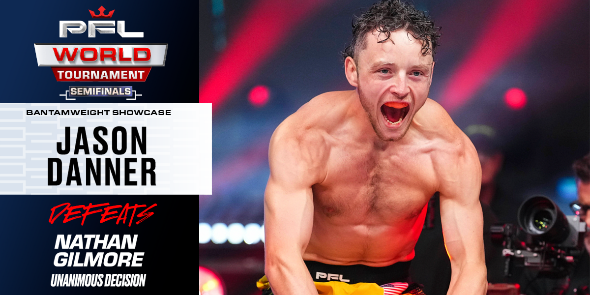 Jason Danner puts on striking display, shows dominant control in decision victory