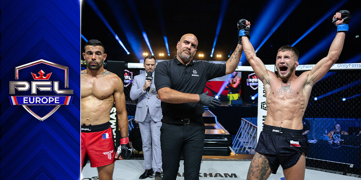 Jan Cieplowski puts on power striking clinic to score first-round finish, semifinal spot