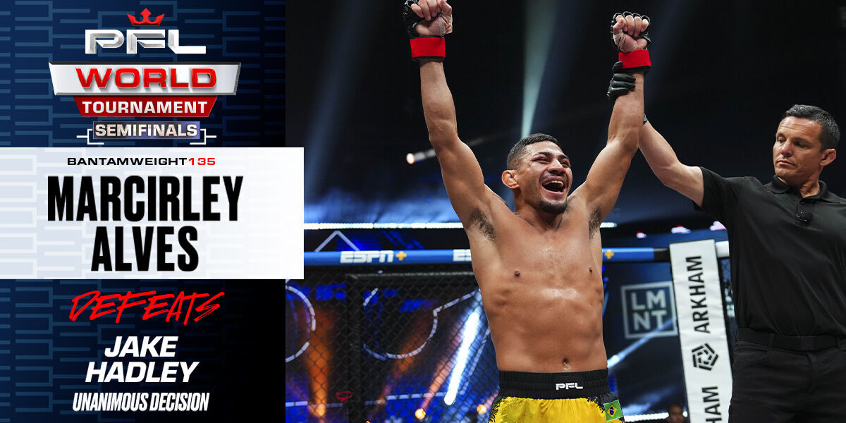Marcirley Alves Dominates With Brutal Striking Performance To Reach Finals