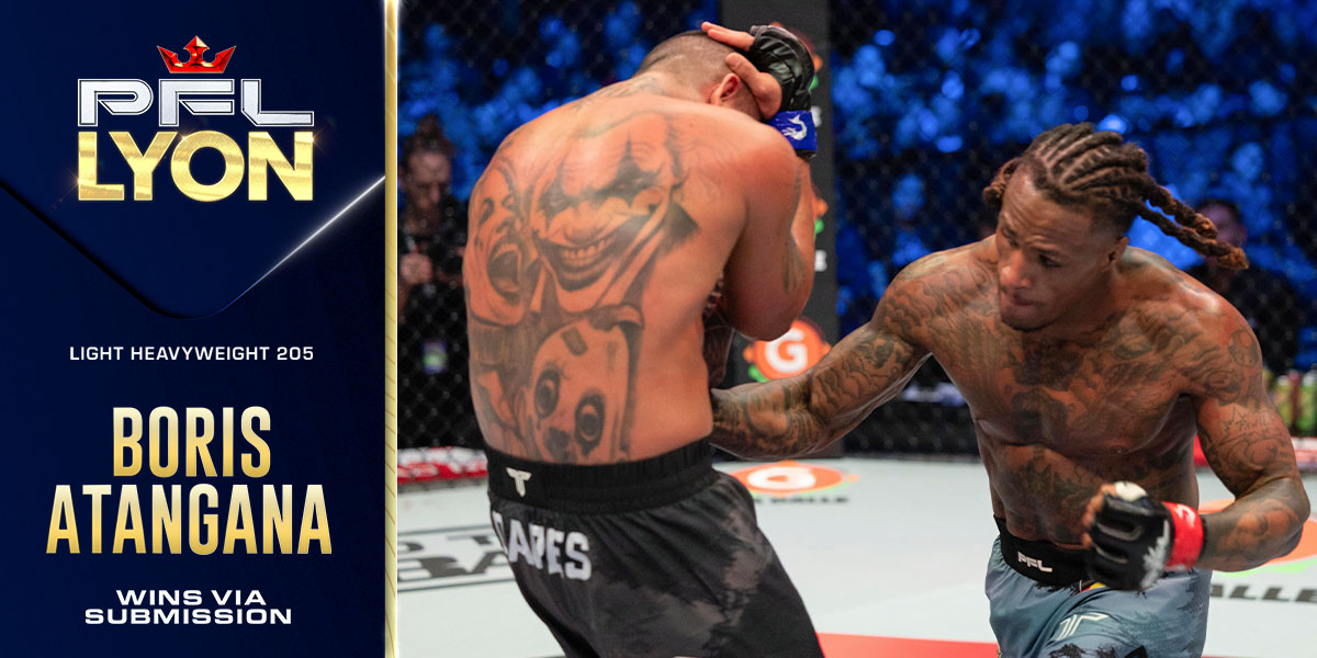 Boris Atangana runs through competition for yet another finish