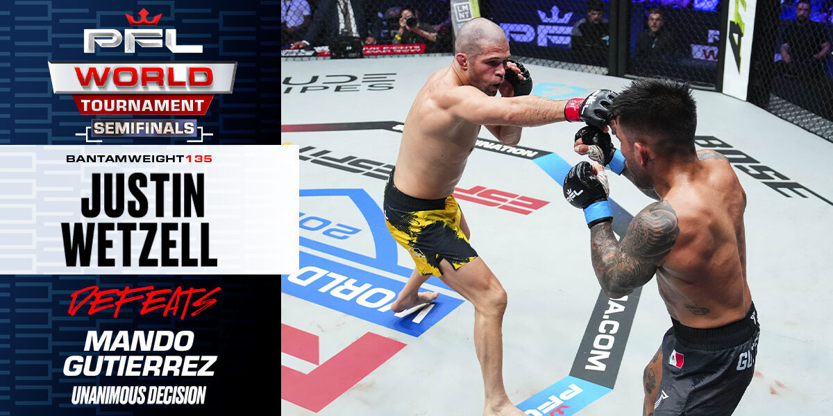 Justin Wetzell presses his way into decision win and Finals spot