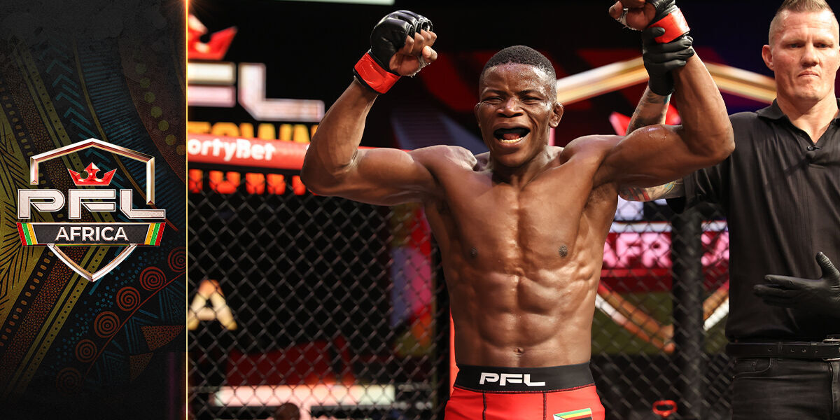 Simbarashe Hokonya uses takedowns to score major upset in PFL Africa bantamweight first-round matchup