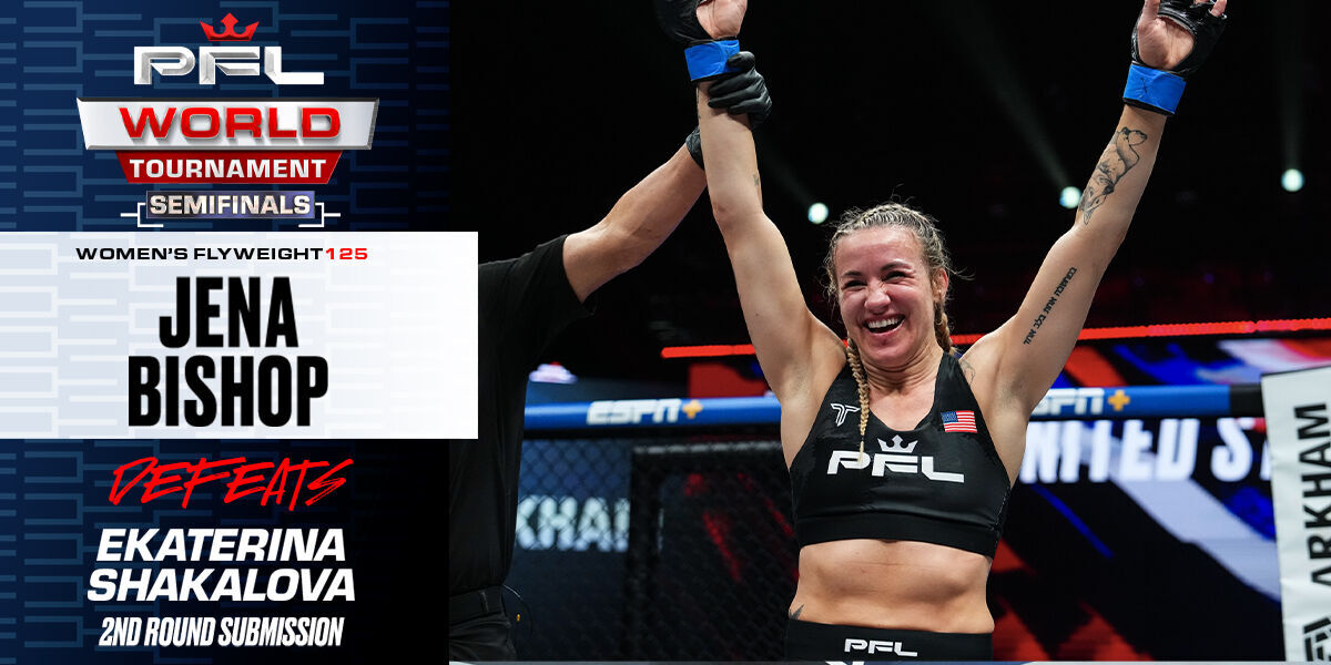 Jena Bishop Locks Up A Choke And Her Spot in the PFL World Tournament Finals