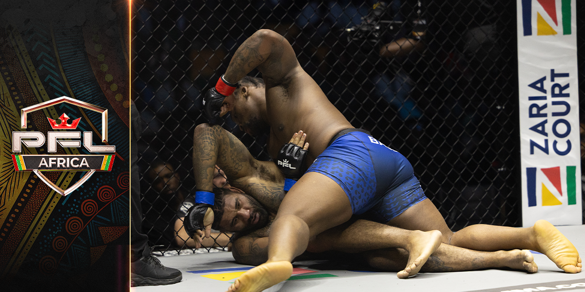 Abraham Bably Barely Breaks Sweat As He Reaches PFL Africa Heavyweight Final
