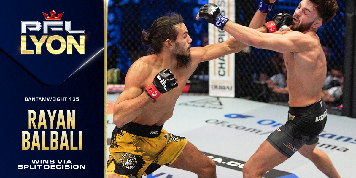 Rayan Balbali does the damage, earns the split judges’ nod in Lyon