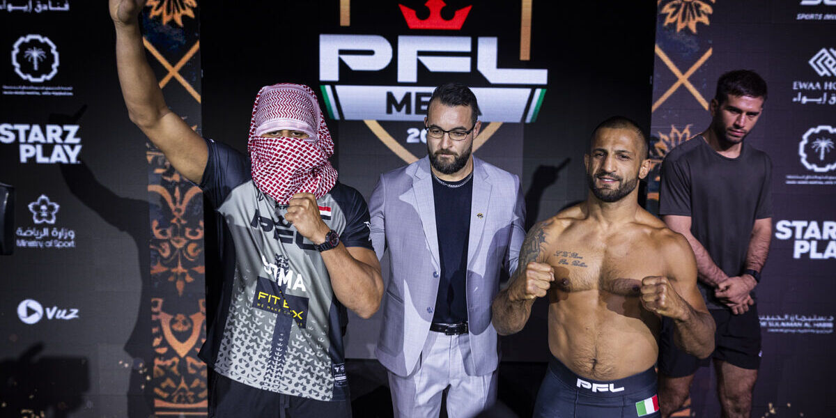 OFFICIAL WEIGH-IN RESULTS FOR PFL MENA: RIYADH