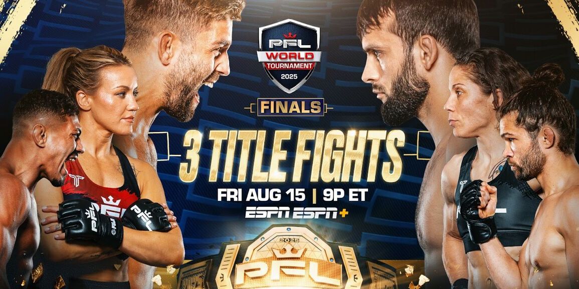 LIGHTWEIGHT, BANTAMWEIGHT, AND WOMEN’S FLYWEIGHT WORLD TOURNAMENT FINALS HEADLINE PFL’S DEBUT IN CHARLOTTE ON AUGUST 15