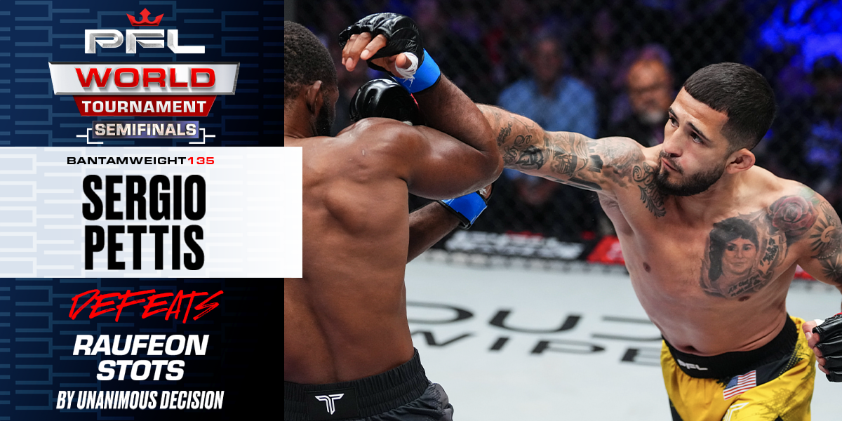 Sergio Pettis wins battle of former teammates, former Bellator Champions