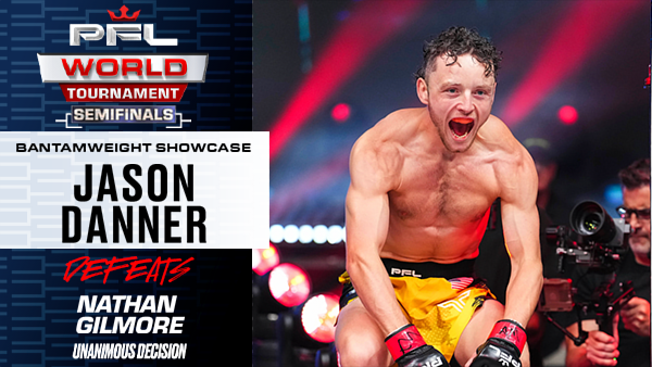 Jason Danner puts on striking display, shows dominant control in decision victory thumbnail