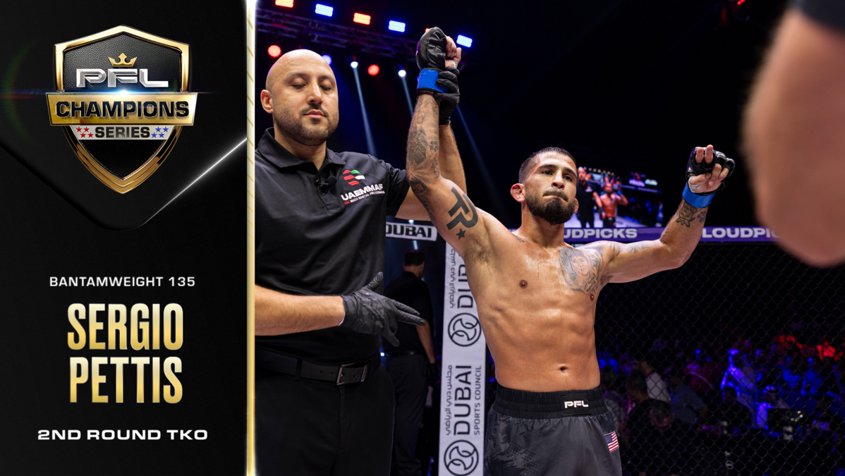 Sergio Pettis goes from dominated, nearly submitted to a highlight KO win to make strong case for bantamweight world title shot thumbnail