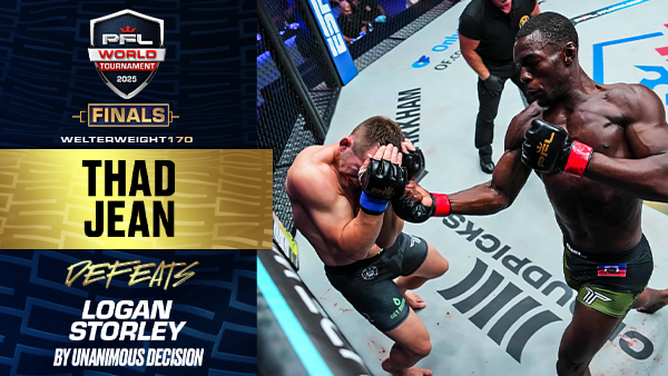 Thad Jean scores 2025 PFL Welterweight Tournament Title For Silverback Nation thumbnail