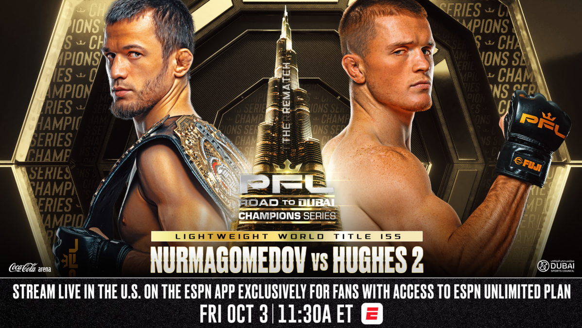 PFL CHAMPIONS SERIES: ROAD TO DUBAI - THE REMATCH ON OCT. 3 TO STREAM EXCLUSIVELY ON ESPN UNLIMITED IN THE U.S. thumbnail