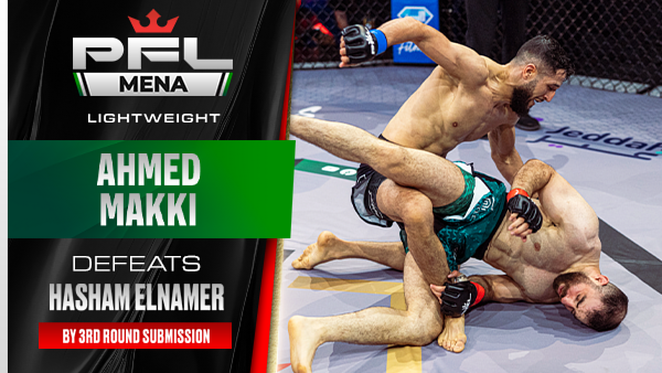 Saudi MMA pioneer Ahmed Makki rides into sunset with submission victory thumbnail