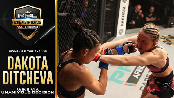 Dakota Ditcheva Puts On Dominant Display In PFL Return thumbnail