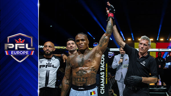 Boris Atangana stays unbeaten with fiery, sub-minute TKO thumbnail