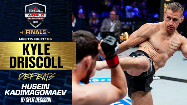 Kyle Driscoll wins pressure battle to score close split decision thumbnail