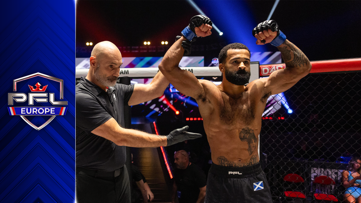 Mark Ewen taken down early but gets last laugh with first-round submission win