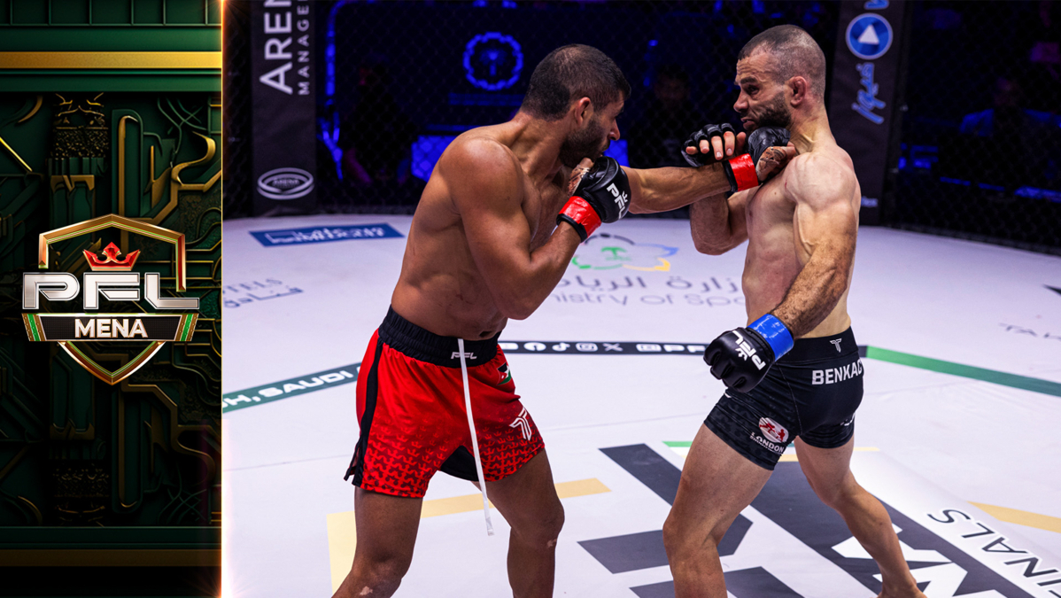 Nawras Abzakh uses takedowns and top control to land decision and PFL MENA Finals spot thumbnail