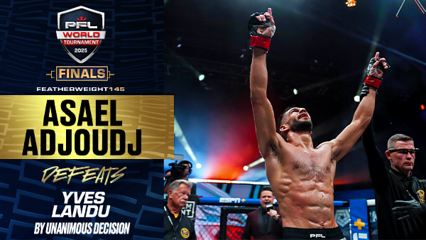 Asael Adjoudj dominates in ground game to score dominant decision win thumbnail