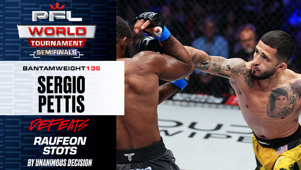 Sergio Pettis wins battle of former teammates, former Bellator Champions thumbnail