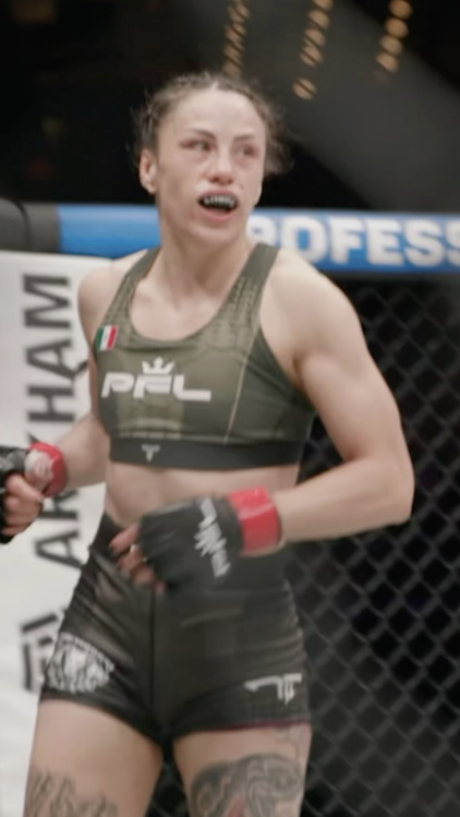 VICTORIA ALBA GETS FIRST WIN IN THE PFL CAGE - PFL AUSTIN Thumbnail