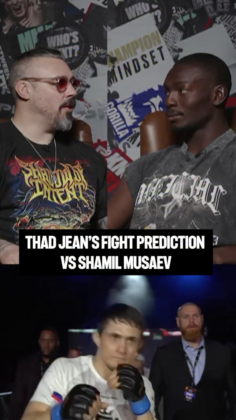 THAD JEAN x BETWEEN ROUNDS - PFL DC Thumbnail