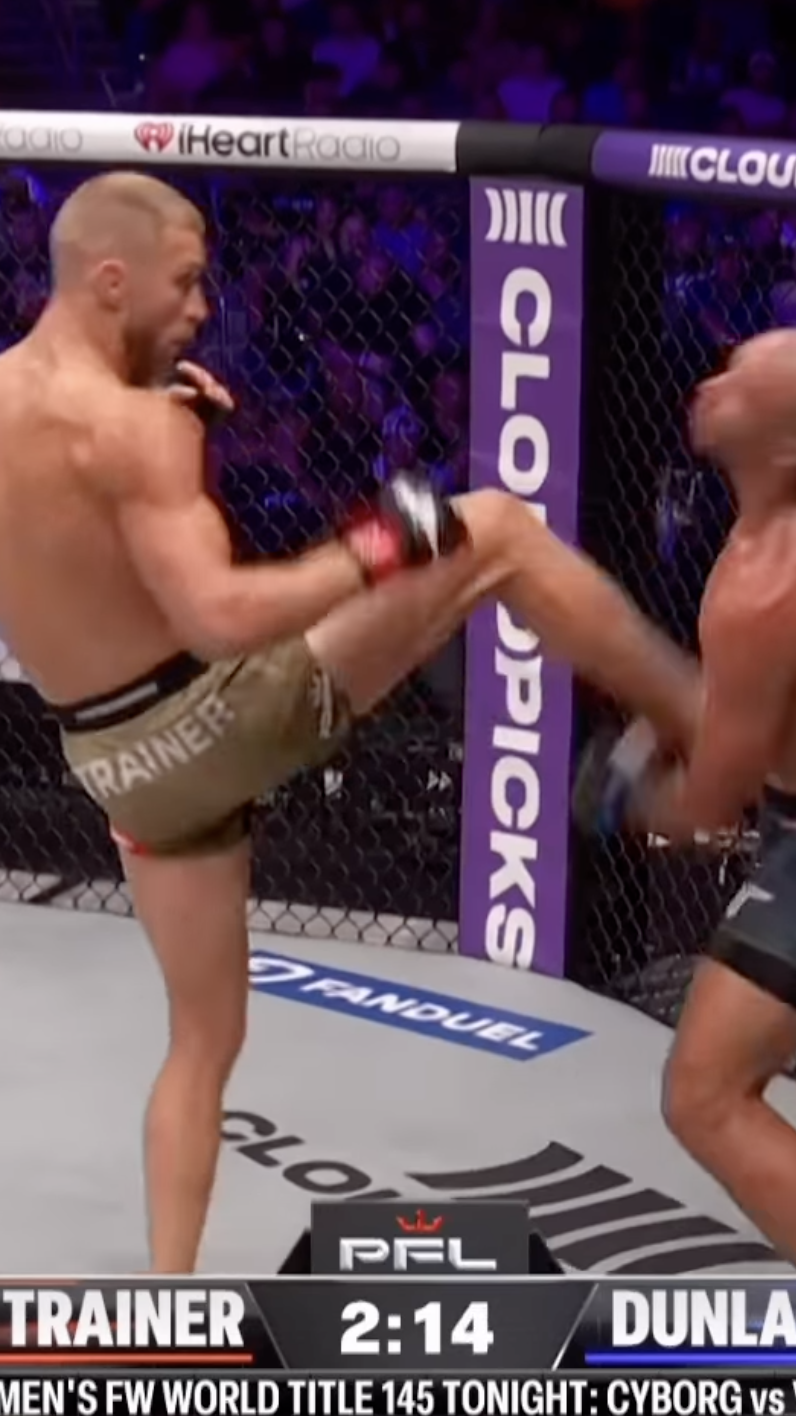LUKE TRAINER MAKES A STATEMENT TONIGHT IN TAMPA WITH A TKO! - PFL TAMPA Thumbnail