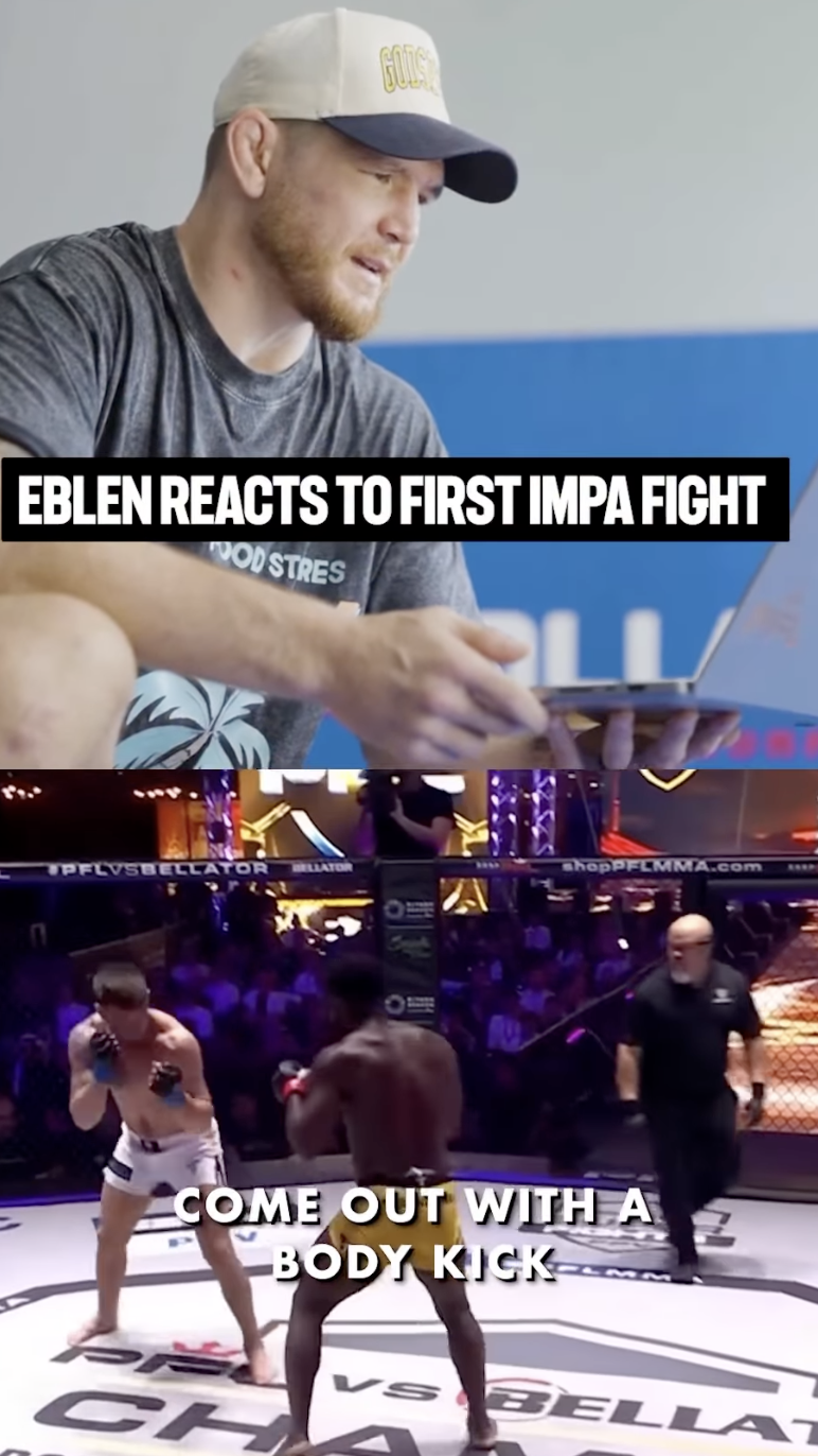 EBLEN WATCHES FILM FROM FIRST IMPA FIGHT - PFL AUSTIN Thumbnail