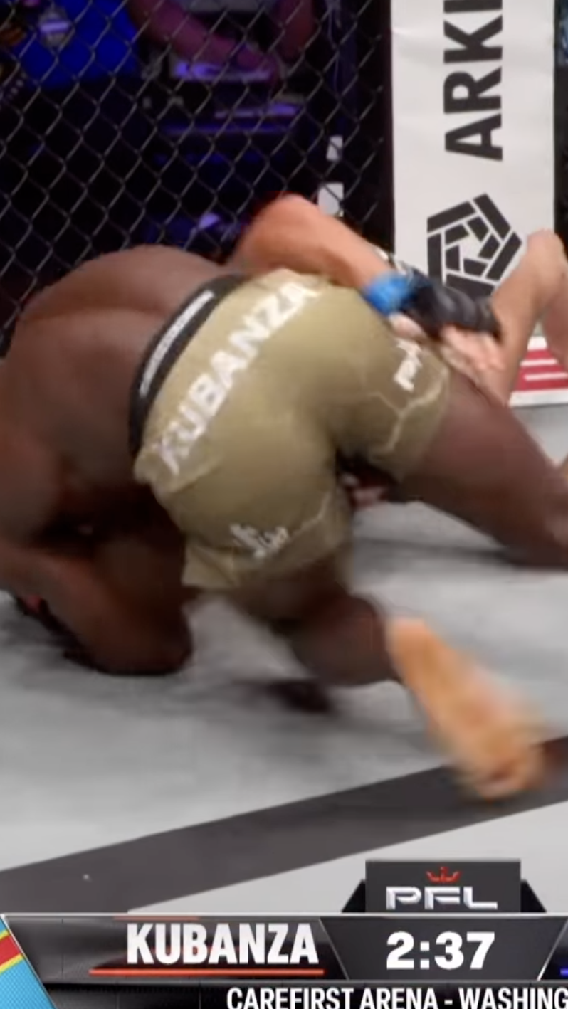 Eliezer Kubanza submits Chris Mixan in the second round - PFL DC Thumbnail