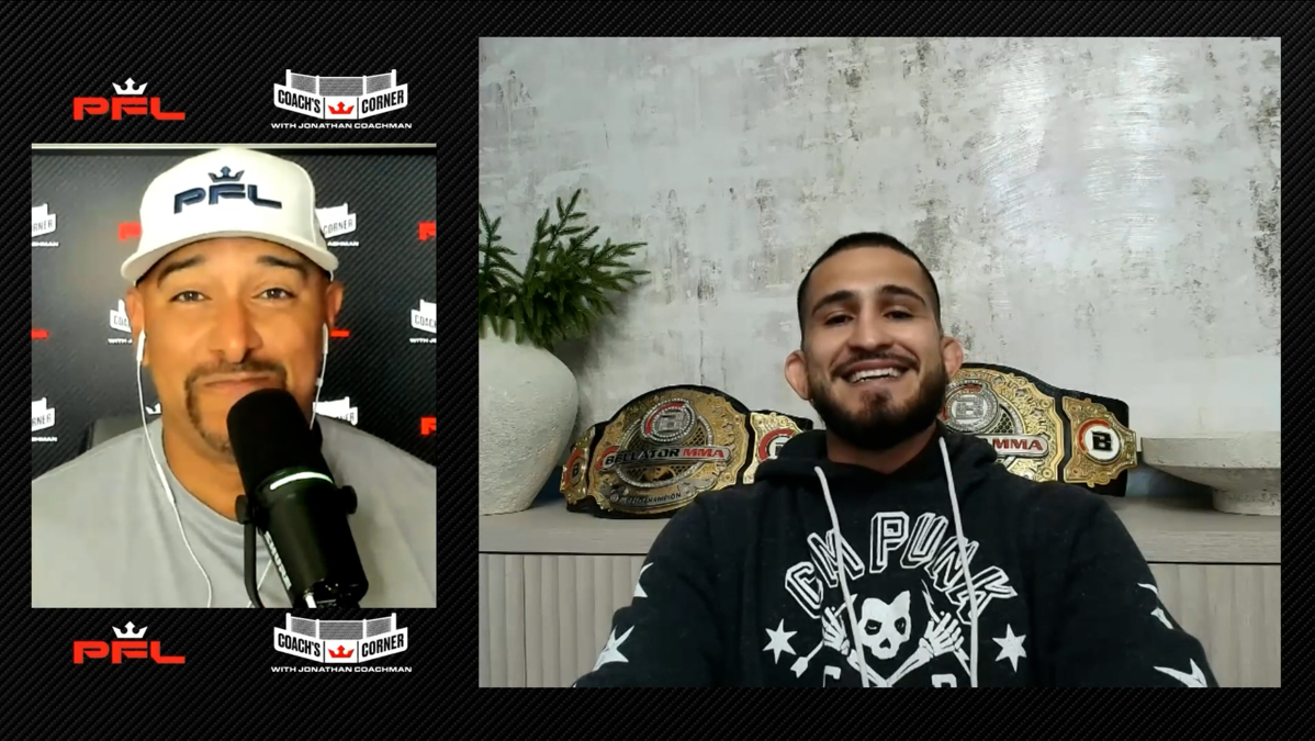 Sergio Pettis Talks Fatherhood, Dubai, & Showdown with Magomed Magomedov | Coach's Conversations Thumbnail