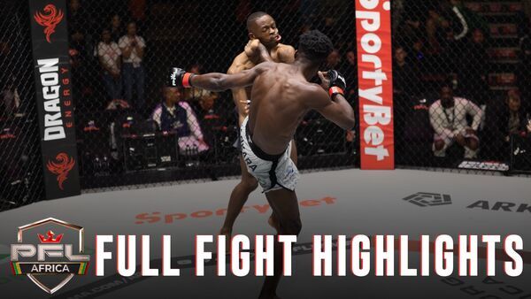 Full Fight Highlights from PFL Africa 1st Round: Flying Knee, Question Mark Kick KO, Brutal Finishes Thumbnail